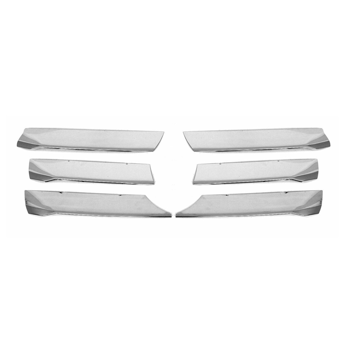 Mercedes Sprinter W907 Front Grill - Omac - Wide S.Steel - Gloss Silver - 2018 Mercedes Sprinter W907 Front Grill - Omac - Wide S.Steel - Gloss Silver - 2018